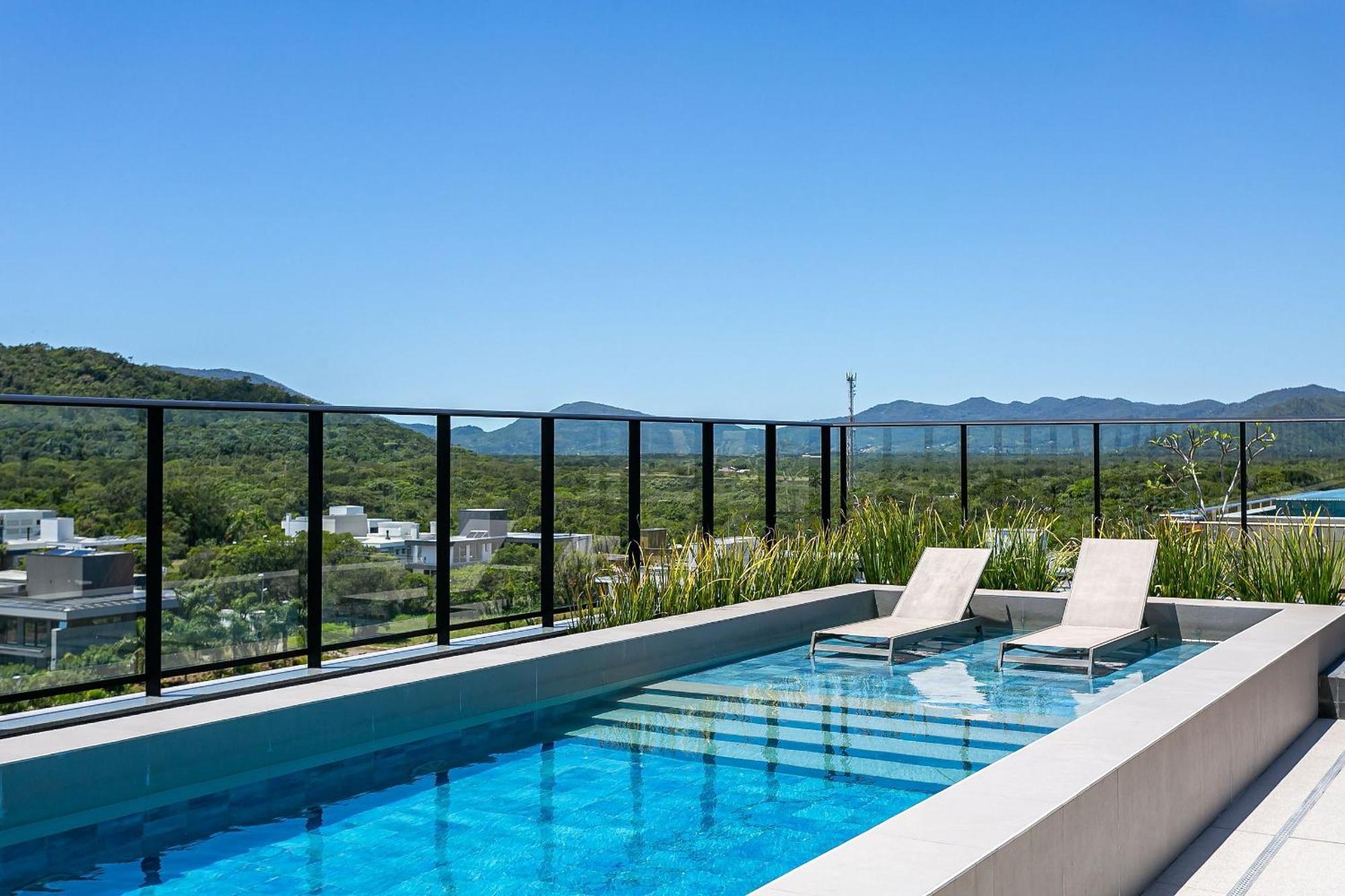 Wi-Fi 300Mb | Rooftop Com Piscina Em Jurere #Ja15 Florianópolis Exterior foto