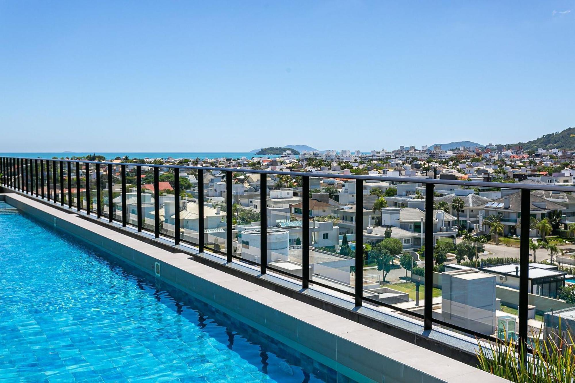Wi-Fi 300Mb | Rooftop Com Piscina Em Jurere #Ja15 Florianópolis Exterior foto