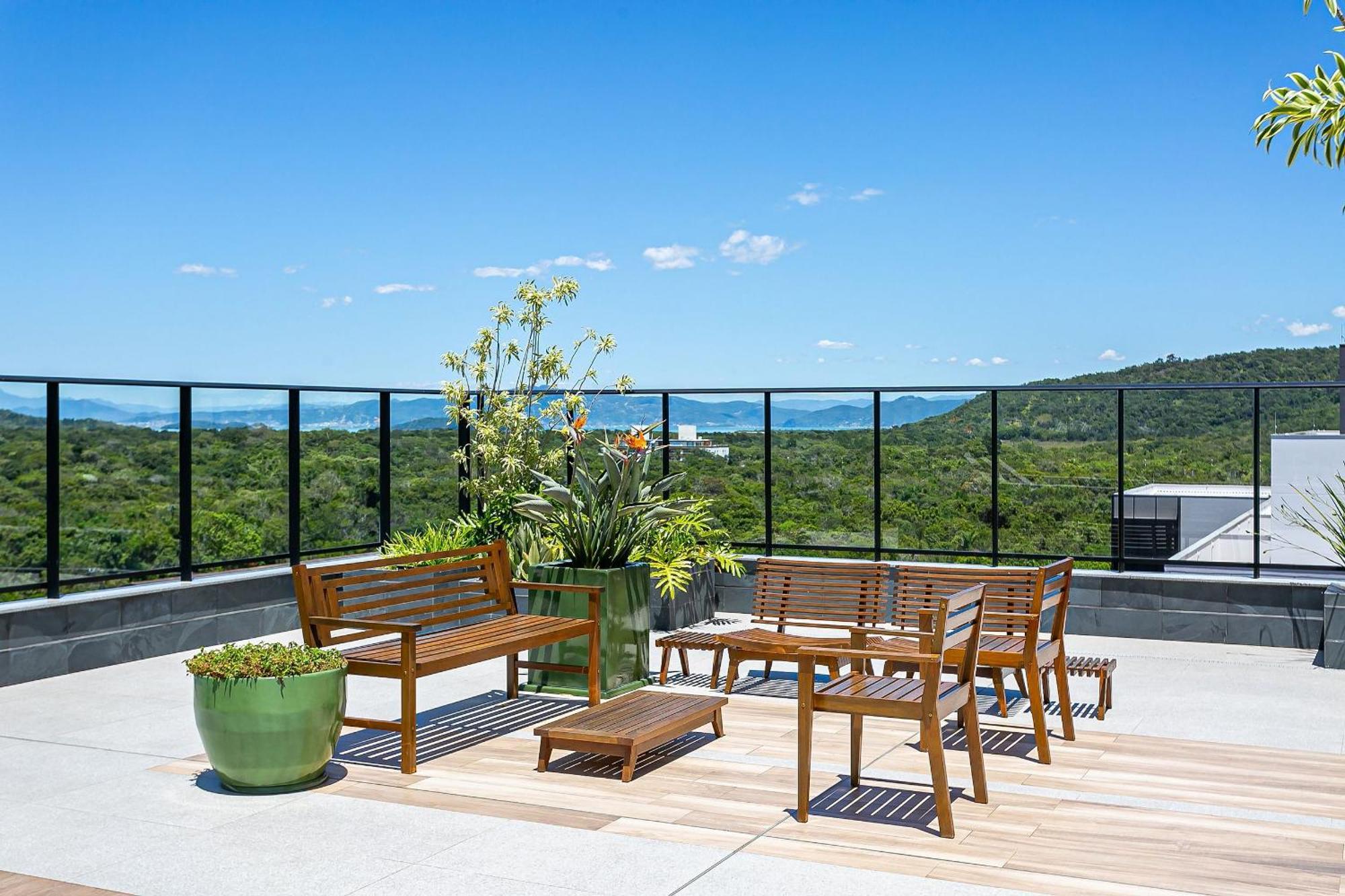 Wi-Fi 300Mb | Rooftop Com Piscina Em Jurere #Ja15 Florianópolis Exterior foto